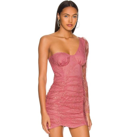 MAJORELLE Mini Dress in Pretty in Pink NWOT Size Small - Picture 4 of 4